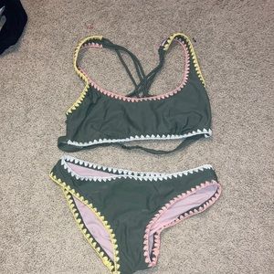 Hula Honey bathing suit set